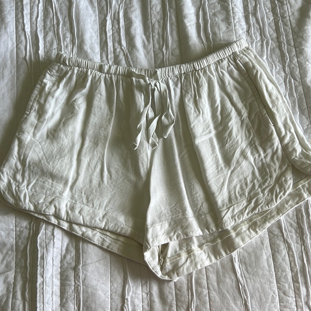 White dress shorts